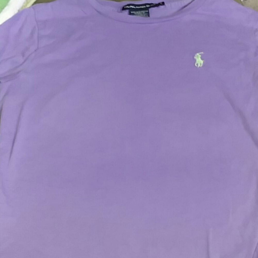 Purple tee